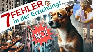 Vermeide diese 7 FEHLER in der Hundeerziehung!