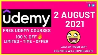 Udemy Coupon Code 2021| Udemy FREE Courses Certificate    