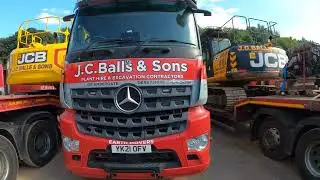 2021 Mercedes-Benz Actros 3248 12.8 Litre 6-Cyl Euro 6 Diesel Flatbed Truck J C Balls and Sons