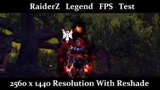 RaiderZ Legend FPS Test at 2560 x 1440 With Reshade