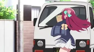 Anime Girl Gets Hit by Car