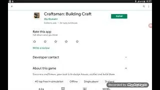 Craftsman Updated!!(I'm First Downloaded)