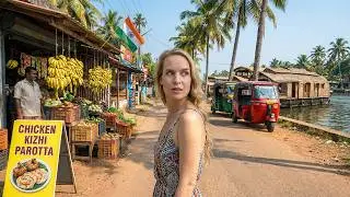 We made a Boat Tour in India 🇮🇳 what we saw was UNBELIEVABLE! (Kerala Backwaters)