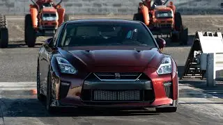Fastest Nissan GT-R on Drag Radials