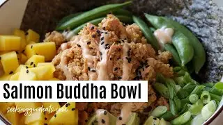 Salmon Buddha Bowl Recipe | healthy