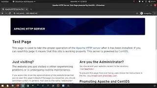 Install Apache dan PHP di CentOS 8
