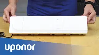 Uponor Smatrix bővítőmodul csatlakoztatása a Smatrix központi egységhez