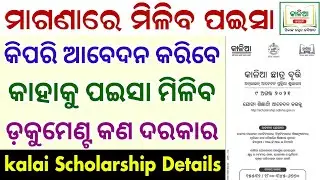 Kalia Scholarship 2021 Apply | Kalia Chhatra Bruti 2021 Full Details | Odisha State Scholarship 2021