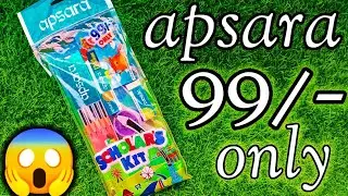 APSARA SCHOLAR'S KIT || DETAILED REVIEW || YT STATIONARY |