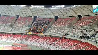 Bari - Catanzaro 1-1. Tifo curva tifoseria ospite