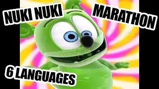 Gummibär NUKI NUKI MARATHON The Nuki Song 6 Languages In 1 Video