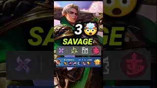 ALUCARD TRIPLE SAVAGE IN ONE GAME + BUILD #ALUCARD BEST BUILD