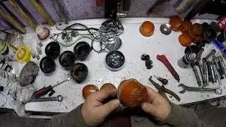 Разборка и полировка поворотов JAWA 638