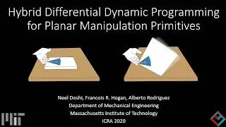ICRA 2020 - Hybrid Differential Dynamic Programming for Planar Manipulation Primitives