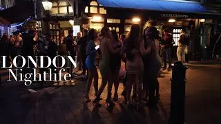Saturday Night Walk | London Nightlife [4K HDR]