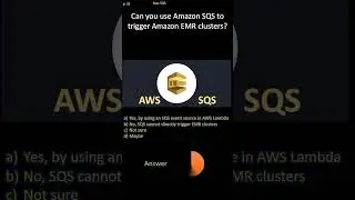 AWS SQS| Use SQS to trigger Amazon EMR clusters?