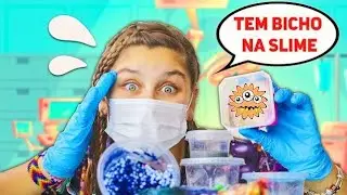 TEM BICHINHOS NA MINHA SLIME - HOSPITAL DE SLIME DA MILENINHA