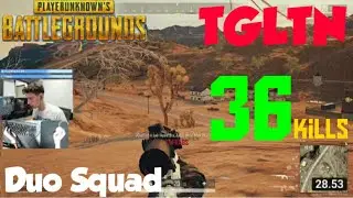TGLTN | PUBG Pc New World Rekord. PUBG Pc in Erangel TGLTN New World Rekord : 36kills.