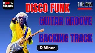 Disco Funk Guitar Backing Track in D Minor