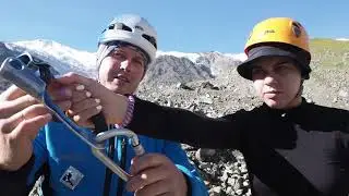 Изготовление самостраховки из куска веревки