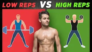 HIGH REPS vs LOW REPS Training for Fat Loss - Which is Better?