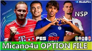 PES 2017 NSP OPTION FILE 2023