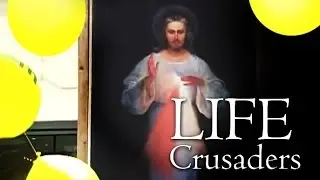 The Chicago LIFE Crusaders & The GIANT FLOATING ROSARY