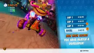 Deep Sea Driving - Developer Time Beaten!! - CTR Nitro-Fueled