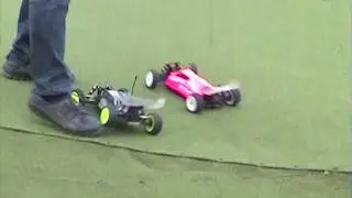 R/C Model car RACING.