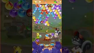 Bubble Pop Forest Rescue Level 139 no booster [Gameplay Walkthrough] optimized for smartphones