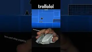 I cant be trolled! Geometry Dash #shorts