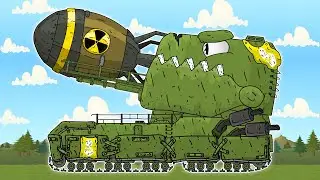 The Strongest Mega Tank of the USSR - All Series Cartoons about tanks