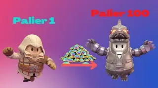 Je débloque le Skin du Palier 100 sur Fall Guys !!!