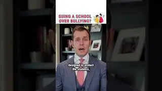 Can you sue the school if a bully hurts your child? 