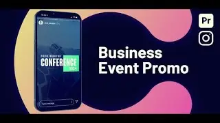 Premiere Pro Template: Vertical Event Promo