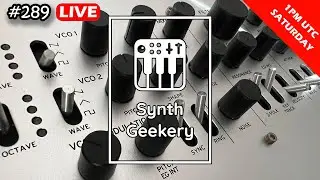Synth Geekery 289 - Special guests Brian from Robots are Red & Dimitris from Emute Lab Instruments