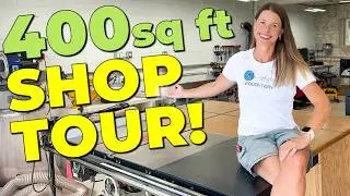 What’s in My Woodshop? FULL SHOP TOUR of 17 Tools (18 Including Dogs:)