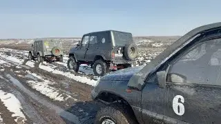 весенняя  поездка поиск грязи