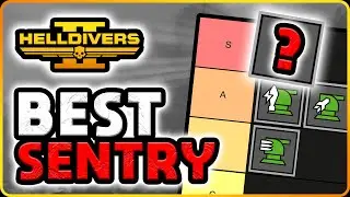 Ranking ALL Sentry Stratagems in Helldivers 2! (TIER LIST)