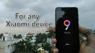 MIUI 9 Boot animation for any Xiaomi device.