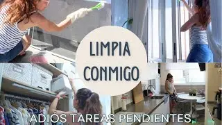 RUTINA DE LIMPIEZA MOTIVADORA ✨ LIMPIA CONMIGO Y DESHAZTE DE LAS TAREAS PENDIENTES ✅