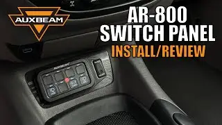 AUXBEAM AR-800 8 Gang Switch Panel | Install and Review