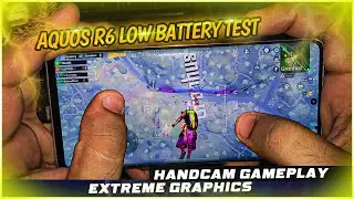 Sharp Aquos R6 Low Battery Pubg test | Pubg Handcam Gameplay | ❤️ 3 Finger claw + Gyro 🔥 FHD+60FPS