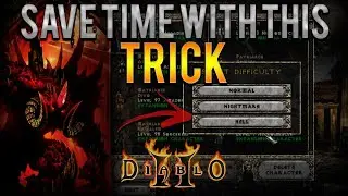 Save yourself time and make life easier with this save and exit Diablo 2 trick (Single Player Macro)