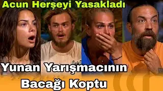 Acun delivered the bad news, warned the contestants, and recounted the story of the Greek contest...