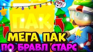 🎄ОГРОМНЫЙ ЗИМНИЙ ПАК ПО БРАВЛ СТАРС! | Бравл Старс🎄