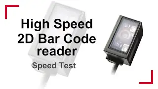 High Speed 2D Bar Code reader speed test | KEYENCE SR600