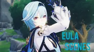 Eula Scenepack | Genshin Impact 1080p