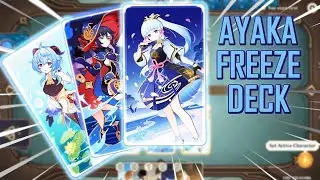 Genshin Impact TCG | Ayaka Mona Ganyu Deck | Multiplayer