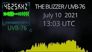 The Buzzer UVB 76 4625Khz 10.07.2021 голосовые сообщения